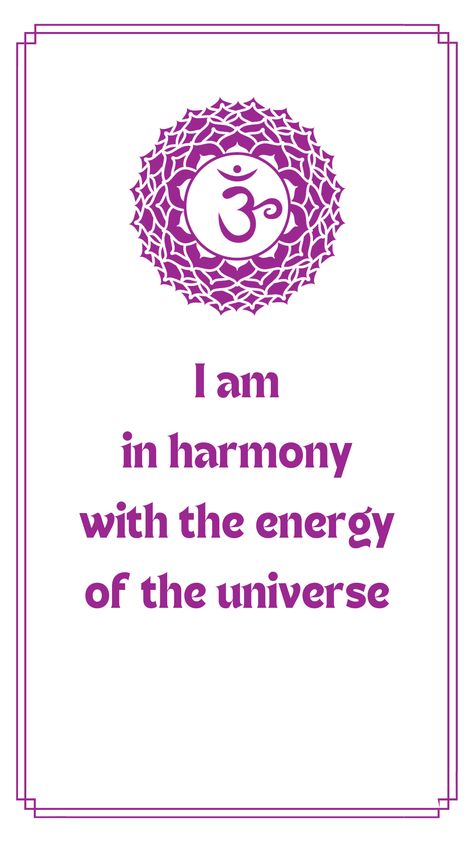 Align your chakras and connect with your crown chakra by using affirmations designed for each chakra point. #chakras #affirmations #positivemindset #spiritualhealing #innergrowth #crownchakra #7thchakra #affirmationdeck #healing #digitalprints Crown Chakra Affirmation, Chakras Affirmations, 2025 Manifestation, Align Your Chakras, Mind Movie, Chakra Mantra, Create Your Reality, Movie 2024, Chakra Affirmations