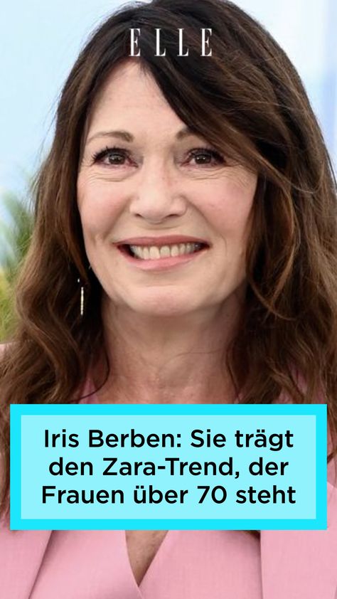 Iris Berben ist 73 Jahre alt und hat so viel Stil wie kaum eine andere. Ihr neuer Modetrend steht Frauen über 70 - holen wir bei Zara!#mode #modetrend #trending #sommer #outfits #styling #jeans Mode Ab 50, Jeans Trend, Jean Trends, Outfit Trends, Jean Outfits, Mode Inspiration, Trending Outfits