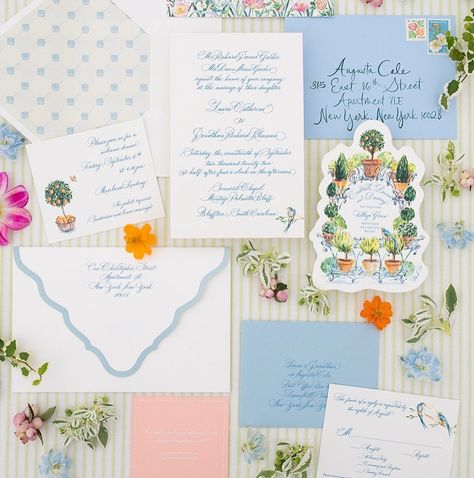 Dear Elouise (@dearelouise) • Instagram photos and videos Simple Invites, Millennial Wedding, Stationary Obsession, Flower Fairy Lights, Beaver Creek Wedding, Stationary Ideas, Watercolour Wedding Stationery, Bow Drawing, Creek Wedding