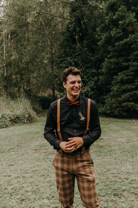 Cottage Core Wedding Groom, Boho Suits Men Groom Outfit, Cottagecore Suit Men, Vintage Wedding Groom Attire, Cottagecore Wedding Outfit Men, Cottagecore Groom Outfit, Cottagecore Wedding Suit, Men’s Fall Wedding Attire, Non Traditional Groom Attire