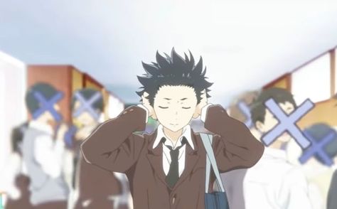 Shoya Ishida Pfp Gif, A Silent Voice Gif Pfp, A Silent Voice Gif Banner, A Silent Voice Banner, Shoya Ishida Pfp, Voice Tattoo, Shoya Ishida, A Silence Voice, Animated Banner