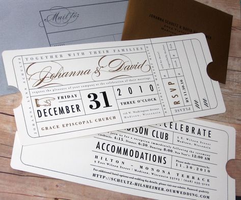 Movie Ticket Wedding Invitations, Wedding Invitations Template, Ticket Wedding Invitations, Invitations Template, Vintage Ticket, Wedding Movies, Ticket Design, Ticket Invitation, 카드 디자인