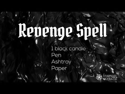 Put A Spell On Someone, Spells To Cast On Others, Black Magic Ritual, Revenge Spells Black Magic, Hex Spells Curse, How To Cast A Spell On Someone, Curse For Enemy, Hex Someone Spell, Spells To Make Him Regret