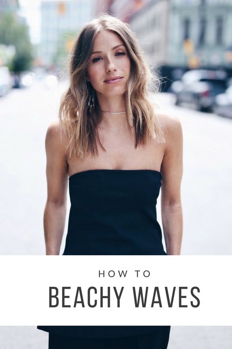 How to get quick, perfect beachy waves | The August Diaries Blonde Ombre Hair Color, Bob Haircut Blonde, Hair Long Bob, Beachy Waves Hair Tutorial, August Diaries, Blonde Ombre Hair, Beachy Waves Hair, Waves Tutorial, Cool Hair