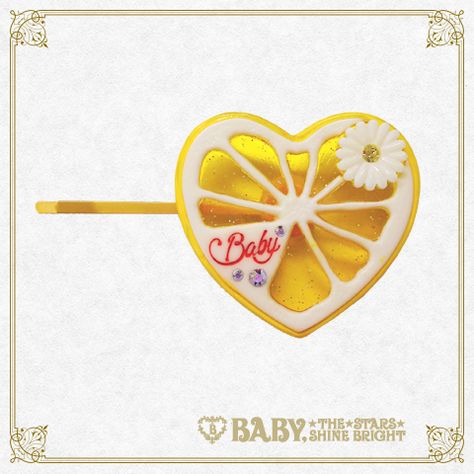 Lemon Hair, Baby The Stars Shine Bright, Candy Crafts, Japanese Street Fashion, Edwardian Era, Hair Pin, Strawberry Shortcake, Lolita Fashion, Shine Bright