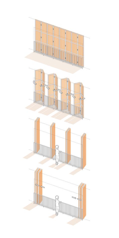 Gallery of Claudio Coello 121 Residential Building / Arenas Basabe Palacios - 14 Facade Architecture Design, Wood Architecture, Cable Knit Sweater Dress, Architecture Graphics, Architecture Concept Drawings, Architecture Design Concept, Diagram Architecture, Building Facade, Facade Architecture