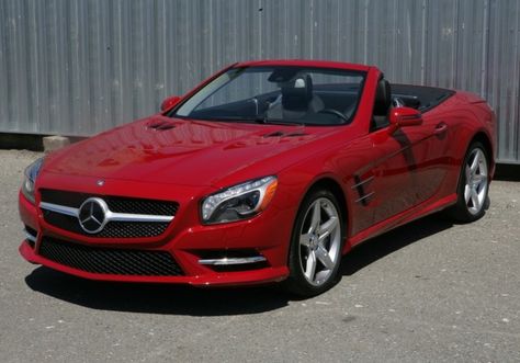 Red Mercedes Benz Convertible, Red Convertable Car, Convertible Mercedes, Mercedes Convertible, Mercedes Benz Convertible, Red Convertible, Mercedes Sl, Vw Porsche, Drop Top