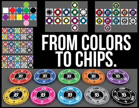 Poker Chip Design, Chip Design, Poker Room, Poker Chip, Poker Night, Casino Poker, Vegas Casino, Poker Games, Casino Chips