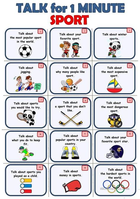 These printable conversation cards will help your students develop their speaking skills. Talk For 1 Minute, Speaking Activities English, Speaking Games, Speaking Cards, English Teaching Materials, English Activities For Kids, Learning English For Kids, English Games, Speaking Activities