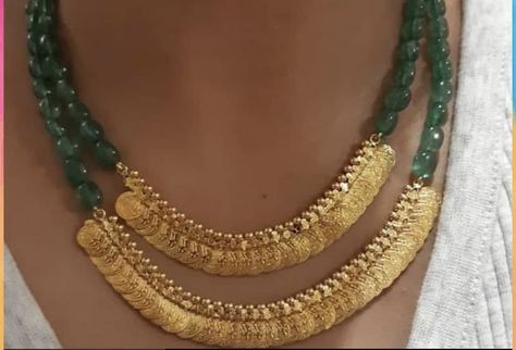 Kasulu Peru Designs, Kasula Peru Latest Designs, Kasula Peru, Goldsmith Jewelry, Kasu Mala, Fashion Jewelry Necklaces Gold, Kids Blouse, Jewelry Designing