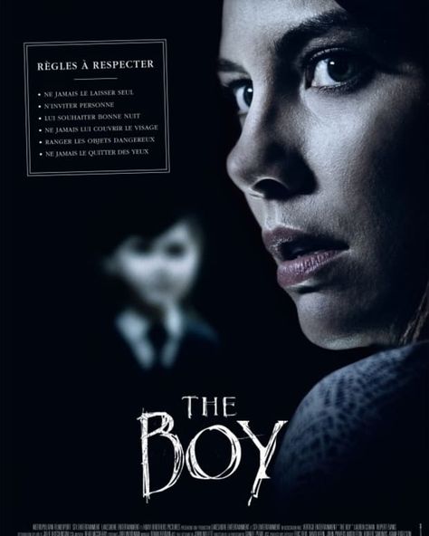 The Boy Movie, Boy Movie, Tam Film, Film Thriller, Jane Levy, Lorraine Warren, Movies For Boys, Film Horror, Lauren Cohan