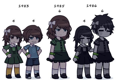 Sammy Emily Fnaf, Sammy Emily, Gacha Styles, Henry Emily, A Good Father, Charlotte Emily, Good Father, Raiden Ei, Fnaf Gacha