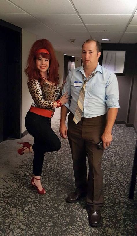 Boom. : Currently Booming: 80's Halloween Costume Ideas: P... Peggy Al Bundy Costumes, Couples Costumes Spooky, Couples Costume Ideas Cute, Peewee Herman Costume, 70s Couples Costume Ideas, Al And Peggy Bundy Costume, Couples Customes Halloween, Tv Couples Costumes, Peggy Bundy Costume