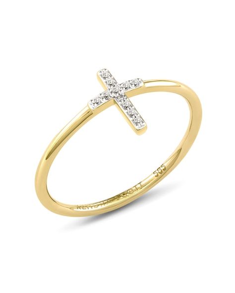 Cross Ring Gold, Cute Gold Rings, Kendra Scott Rings, Cross Rings For Women, Summer Trip Outfits, Senior Rings, Year Ring, Kendra Scott Ring, B Day Gifts