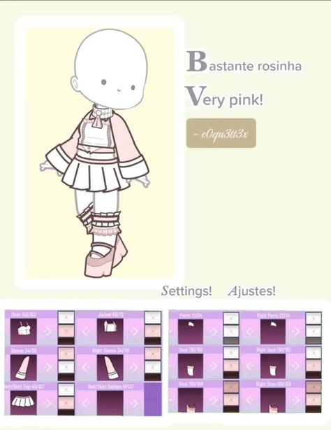 Asthetic Gacha Club Outfit, Gacha Pink Outfits, Gacha Nox Outfit Ideas, Gacha Nox Outfits, Gacha Nox Clothes Ideias, Gachalife Girl Outfits, Outfit Ideas Emo, Gacha Nox, House Decorating Ideas Apartments