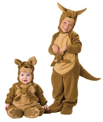 Kangaroo Costume Diy, Bug Costumes, Disfraz Diy, Rio Carnival Costumes, Kangaroo Costume, Girls Mermaid Costume, Diy Baby Costumes, Monkey Costume, Kangaroo Baby