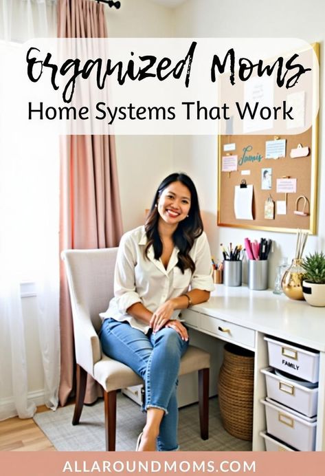 Organized moms excel in managing their households through effective home systems that streamline daily tasks and responsibilities. These systems cover areas like meal planning, cleaning schedules, and family calendars. By implementing structured routines, moms can reduce stress, increase productivity, and create more time for family activities. The key lies in developing customized strategies that work for each unique household. Home Systems, Family Command Center, Cleaning Schedules, Family Calendar, Organized Mom, Secret Sauce, Work Family, Family Organizer, Organizing Systems