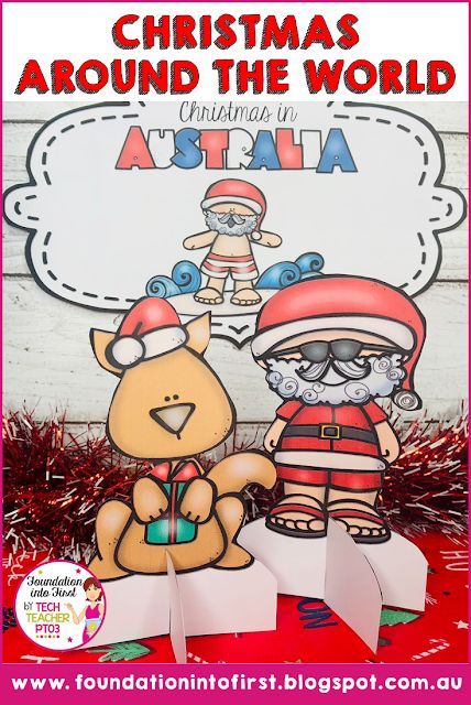 Christmas In Australia Decorations, Christmas Around The World Australia, Christmas In Australia Craft For Kids, Australia Christmas Craft, Christmas In Australia For Kids, Australian Christmas Crafts For Kids, Christmas In Australia Craft, Australia Christmas Crafts For Kids, Australian Christmas Craft