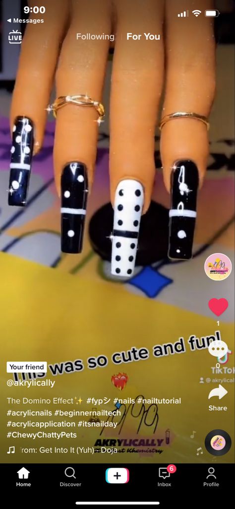 Domino Nails, Domino Quotes, Domino Nail Art, Dominoes Wall Art, Math Games With Dominoes, Domino Math Games First Grade, Domino Effect, School Nails, Nail Tutorials