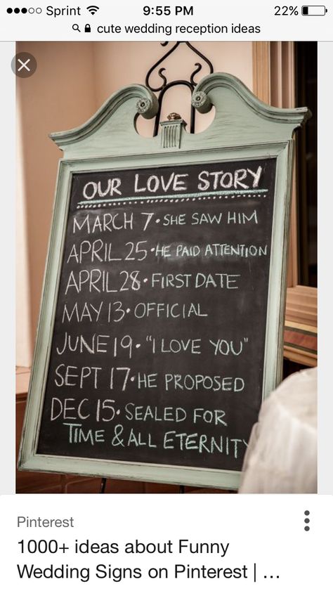 Almost our same time frame Dexter!!! ❤️ Our Love Story, Lds Wedding, November Wedding, When I Get Married, Chalkboard Sign, Future Mrs, The Perfect Guy, April 13, I Got Married