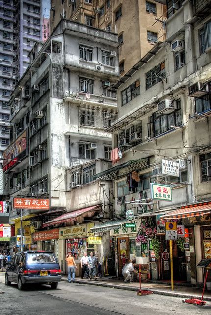 Hong Kong Street 1 | dasherport | Flickr Hong Kong Slums, Street Building Photography, Hongkong Street Photography, Hong Kong Cityscape, Hong Kong Street Photography, Hong Kong Landscape, Cyberpunk Catwoman, 90s Hong Kong Aesthetic, Hong Kong Urban