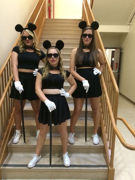 3 People Costumes, Three Blind Mice, Cute Group Halloween Costumes, Bff Halloween Costumes, Best Friend Halloween Costumes, Trio Halloween Costumes, Halloween Coustumes, Halloween Costumes For 3, Duo Halloween Costumes