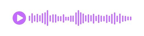 Voice message pictogram. Mobile messenger audio chat element with play icon and speech sound wave. Podcast, online radio, record sign Audio Message, Play Icon, Voice Message, Sound Wave, Search Video, Heart Tree, Logo Banners, Heart With Arrow, Sound Waves