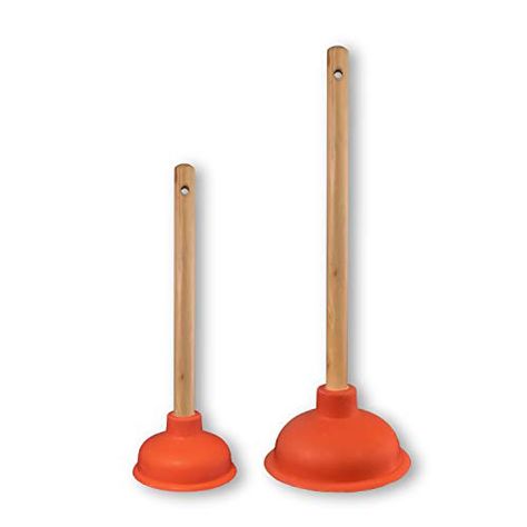 Toilet Plunger, Plungers, Natural Cleaners, Shower Tray, Wooden Handles, Drain, Home Kitchen, Plumbing, Handles