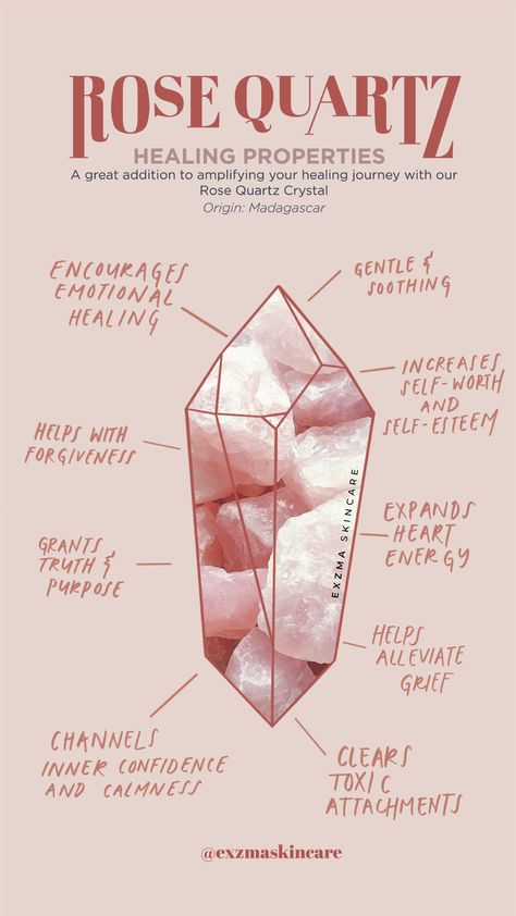 Rose quartz crystal is a great addition to amplifying your eczema healing journey. Rose Quartz Information, Crystal Benefits, Aries Zodiac Facts, Crystal Healing Stones, Aries Zodiac, 2024 Trends, Witchy Vibes, September 2024, Rose Quartz Crystal