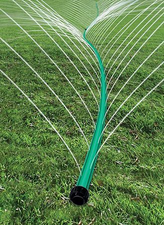 50-Ft. Sprinkler & Soaker Hose | FeelGood Store Pvc Sprinkler, Garden Boxes Raised, Soaker Hose, Vegetable Garden Diy, Grass Type, Sprinklers, Better Homes And Garden, Backyard Inspo, Grass Seed