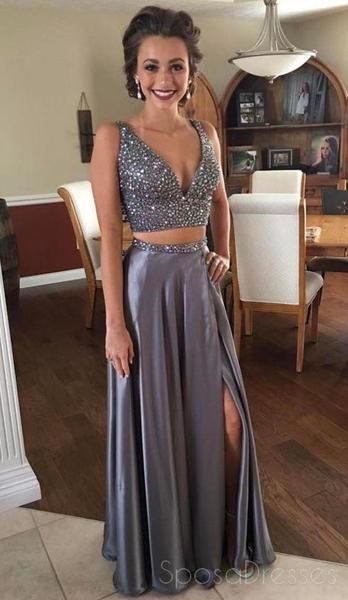 d72fbbccd9fe64c3a14f85d225a046f4desc36561045ri Silver Satin Prom Dress, Ball Attire, Prom Dress Stores, Prom Dresses For Sale, Beaded Prom Dress, Piece Prom Dress, فستان سهرة, Satin Prom Dress, Dress Evening