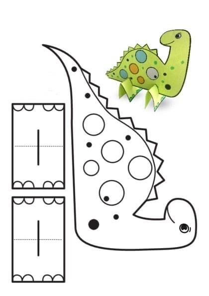 Dinosaur Crafts Preschool, Dinosaur Activities Preschool, Toddler Arts And Crafts, Dinosaur Activities, Printables For Kids, Dinosaur Crafts, Preschool Arts And Crafts, Daycare Activities, Dinosaur Coloring