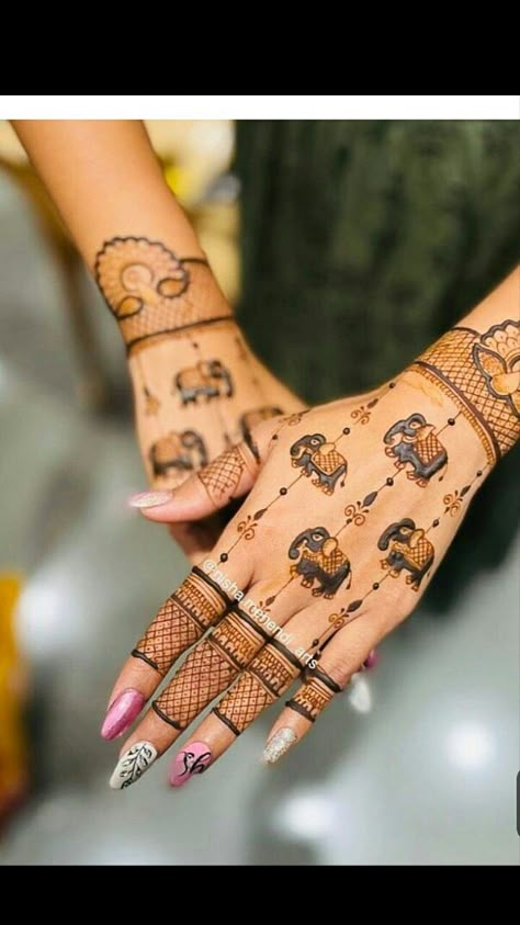 1  The intricate designs of mehndi speak volumes about the richness of traditions. ... Mehndi 2023 Designs, Latest Mehndi Designs 2024, New Design Mehndi 2024, Trending Henna Designs 2024, Simple Mehndi Designs Easy Back Hand, Trending Mehandi Designs 2024, Latest Simple Mehndi Designs Back, Mehndi Back Design, New Trending Mehndi Designs