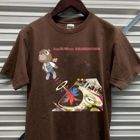 Vintage Kanye West Graduation T Shirt Kanye West Clothes, Kanye West Shirt, Kanye West, Fashion Fashion, Shirt Shop, Light Fabric, T Shirt, Fashion Tips, Clothes Design