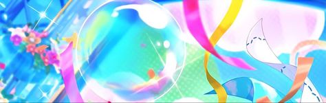 Colorful Banner Discord, Vocaloid Banner, Banners Discord, Profile Banner, Colorful Banner, Discord Profile, Banner Discord, Vocaloid, Bright Colors