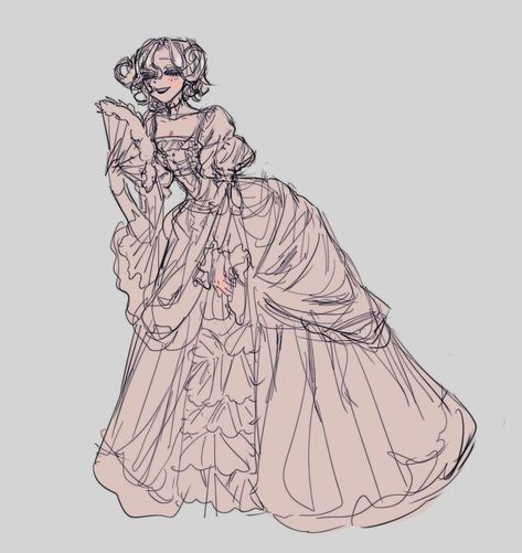 Art Outfits, Dress Design Sketches, 캐릭터 드로잉, Art Poses, Book Art Drawings, Sketchbook Art Inspiration, Drawing Base, Drawing Poses, Drawing Reference Poses