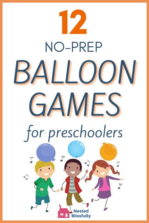 Looking to keep your preschooler busy this summer? Well, these balloon games are perfect. These simple balloon activities will help them use their creativity and have fun at the same time Balloon Activities For Preschoolers, Balloon Activities For Kindergarten, Gym Ideas For Preschoolers, Ballon Games For Kids Indoor, Preschool Balloon Games, Balloon Activity Preschool, Toddler Balloon Activities, Vbs Games For Preschoolers, Preschool Balloon Activities