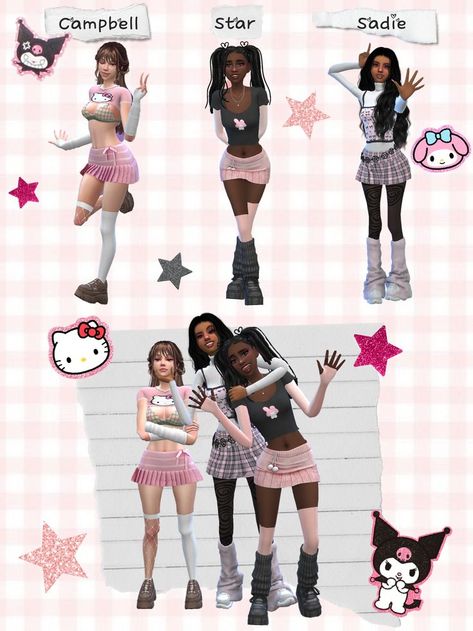 Sanrio House, Sims 4 Nails, Sims 4 Family, The Sims 4 Pc, Sims 4 Cc Shoes, The Sims 4 Packs, Sims 4 Game Mods, Tumblr Sims 4, Sims 4 Expansions