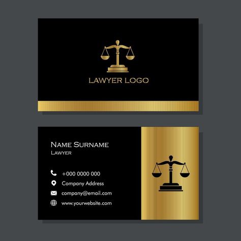 Lawyer Visiting Card Design, Lawyer Card Design, Advocate Visiting Card Design, Attorney Business Cards, Lawyer Business Card, Lawyer Logo, Elegant Business Cards Design, Social Media Business Cards, Salon Logo Design