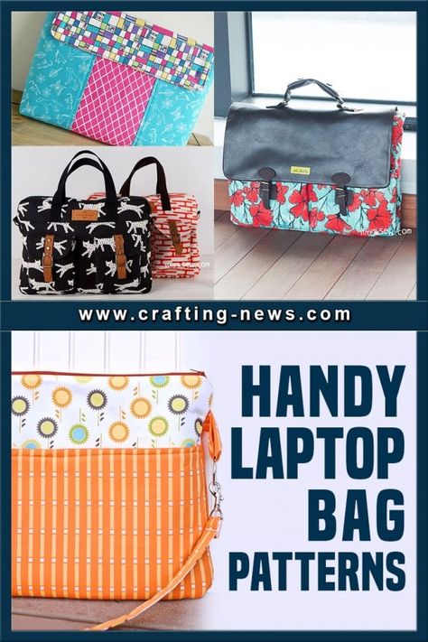 Diy Laptop Case Padded, Free Laptop Bag Sewing Pattern, Quilted Computer Bag, Quilted Laptop Case Pattern, Computer Bag Pattern, Sew Laptop Bag, Laptop Bag Pattern Free, Work Bag Pattern, Computer Bag Diy