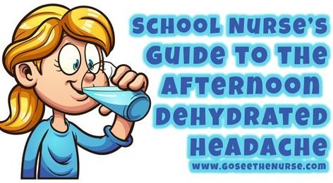 How to Recognize the Fakers – Go See The Nurse School Nurse Printables, Nursing Tips, School Nurse, High Blood Sugar, The Nurse, Nursing School, Headache, Assessment, High School