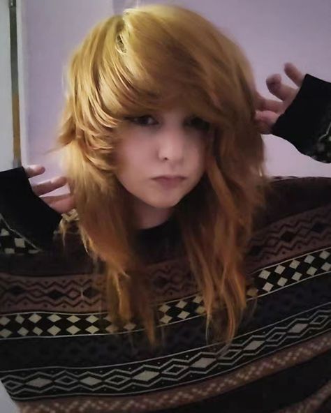 Ginger Scene Hair, Ginger Emo Hair, Ginger Roots Black Hair, Emo Hair Color, Emo Haircuts, Indie Scene Hair, Grunge Egirl, Epic Hair, Scene Style