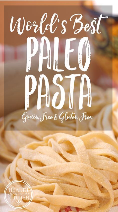 Grain Free Pasta, Paleo Pasta, Pasta Dough Recipes, Paleo Bread, Paleo Diet Recipes, Pasta Dough, Grain Free Recipes, Diet Vegetarian, Paleo Dinner