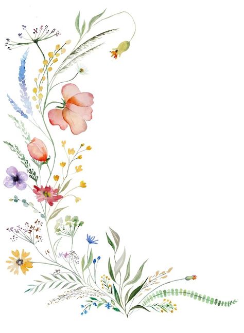 Premium Photo | Bouquet made of watercolor wildflowers and leaves wedding and greeting illustration Watercolor Wedding Invites, Greeting Illustration, Wildflowers Watercolor, Photo Bouquet, Watercolor Wildflowers, Baby Box, Wedding Leaves, Watercolor Wedding Invitations, Watercolor Wedding