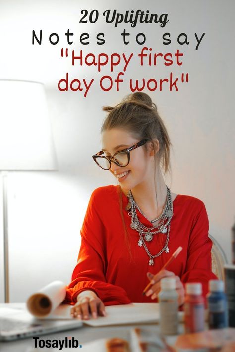 When someone goes back to work after a long time away, it’s a nice gesture to acknowledge and celebrate that person’s return.    Office notes that say, “happy first day of work” non-intrusively are highly recommended. However, what do you write in the note other than “happy first day of work”?    #happyfirstdayofwork #firstdayofwork Successful Business Owner, Ebay Business, First Day Of Work, Simple Lifestyle, Simpler Lifestyle, Web Business, Get Out Of Debt, Beauty Makeup Tips, Internet Business