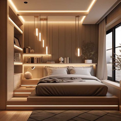 Bedroom Japanese Style, Japanese Style Bedroom, Japandi Bedroom, Japanese Bedroom, Zen Interiors, Zen Bedroom, Japandi Interior, Master Bedrooms Decor, My New Room