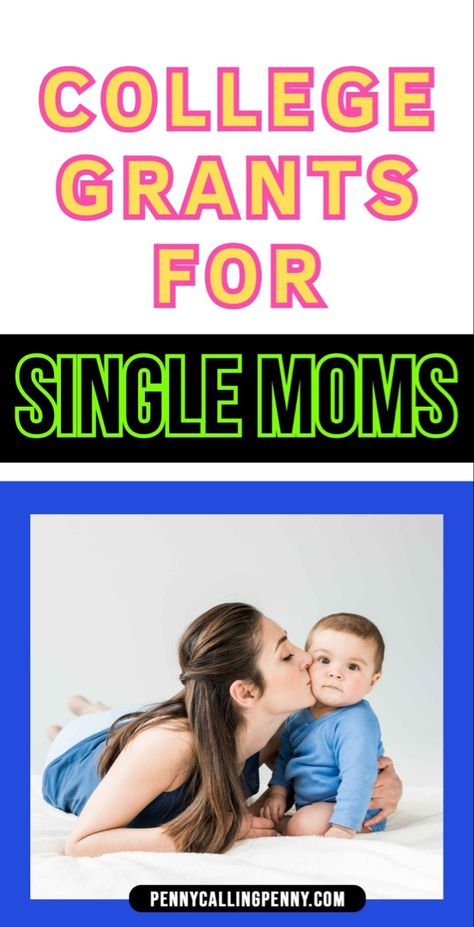 Scholarships For Single Moms, Single Mom Scholarships, Help For Single Moms, Graduate School Scholarships, School Grants, College Mom, Grants For College, School Scholarship, Frugal Mom