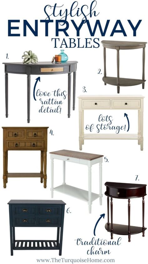 Small Console Table Decor, Small Console Table Entryway, Small Hallway Table, Small Hall Table, Narrow Entry Table, Small Entry Tables, Small Console Tables, Tables For Small Spaces, Small Entryway Table