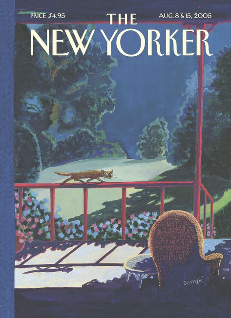 Cats Night, New Yorker Art, New Yorker Magazine Covers, The New Yorker Covers, New Yorker Cover, Gomez Palacio, The New Yorker Magazine, New Yorker Magazine, New Yorker Covers