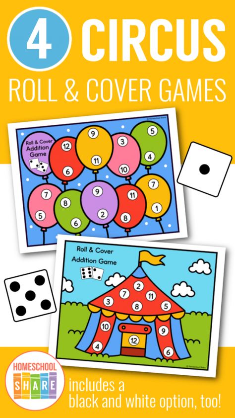 Circus Theme Math Activities Preschool, Carnival Theme Math Activities, Circus Activities Preschool Learning, The Circus Preschool, Circus Math Activities, Circus Math Activities For Preschool, Carnival Activities For Preschool, Circus Activities Preschool, Circus Preschool Theme